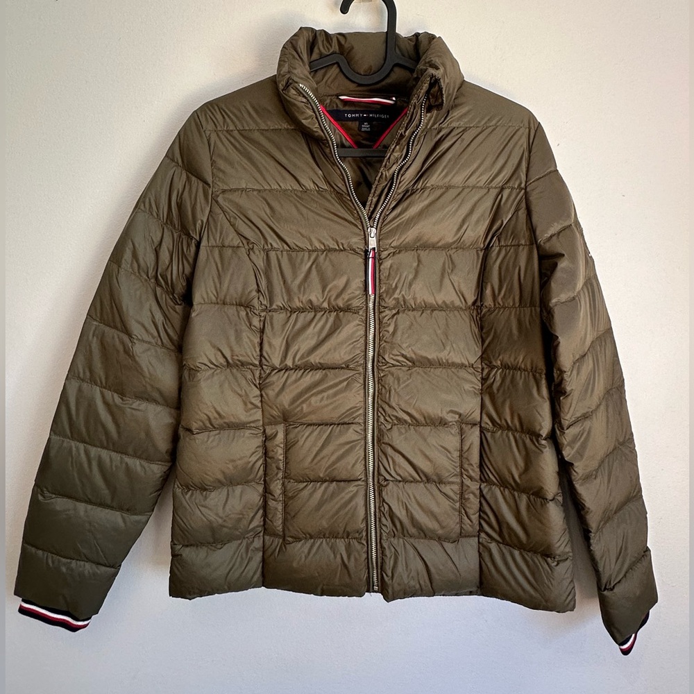 Tommy Hilfiger down puffer zip up